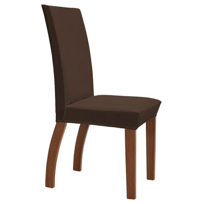 kit 6 capas de cadeira malha gel com elastico renew marrom 6415e84b46109 large