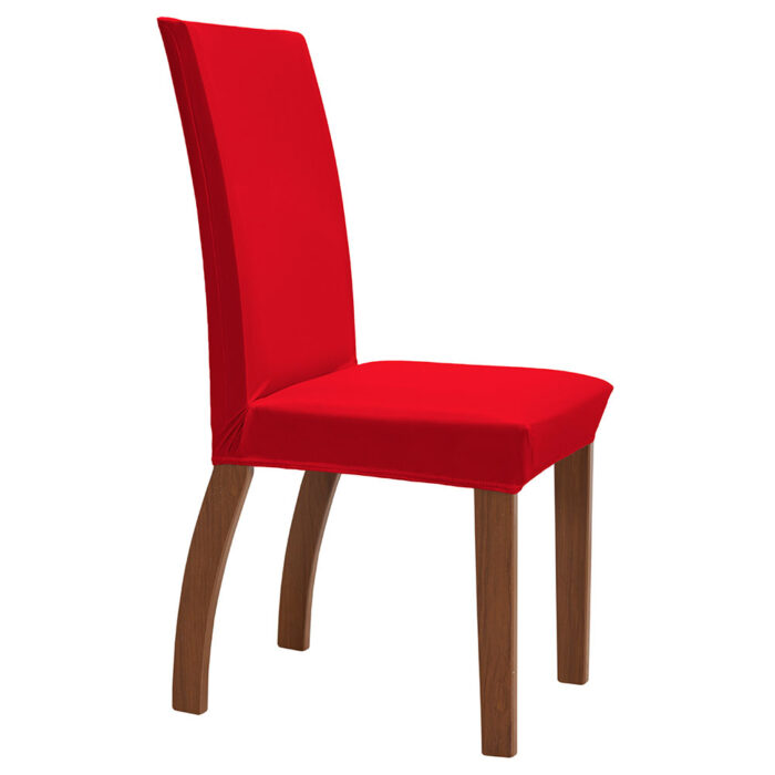 kit 6 capas de cadeira malha gel com elastico renew vermelha 6415e86729caa large